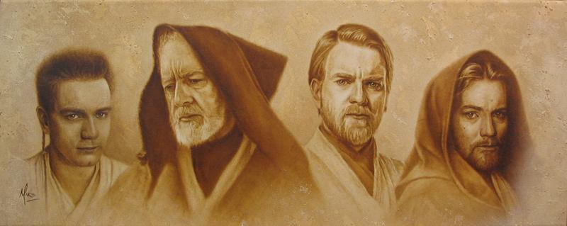 Mike Kupka Evolution of Obi-Wan